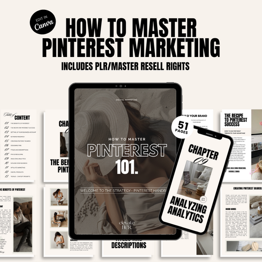 How To Master Pinterest eBook Guide