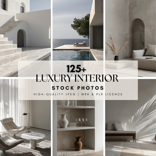 125 Interior & Lifestyle Stock Images Bundle