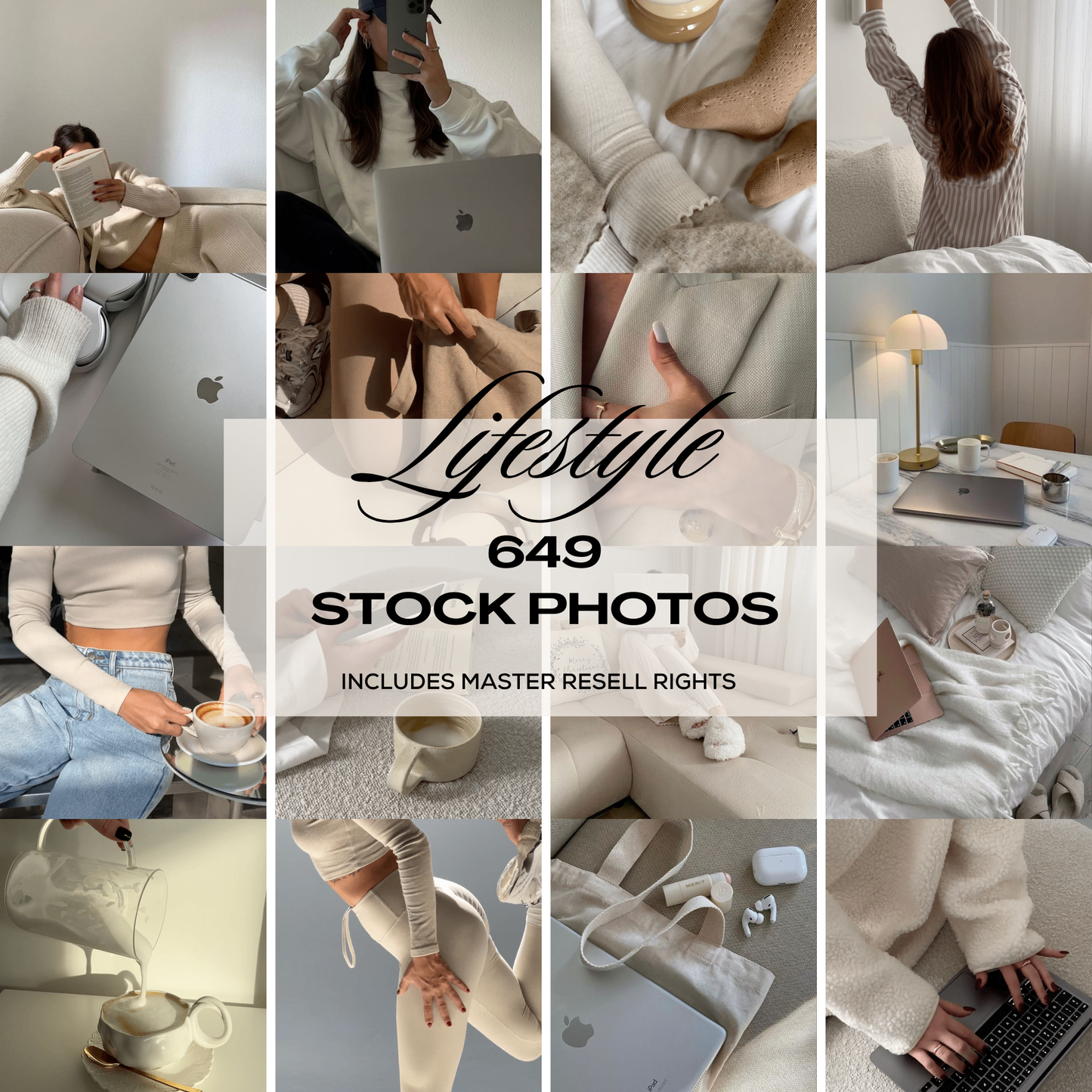 649 Lifestyle Edit Stock Images Bundle