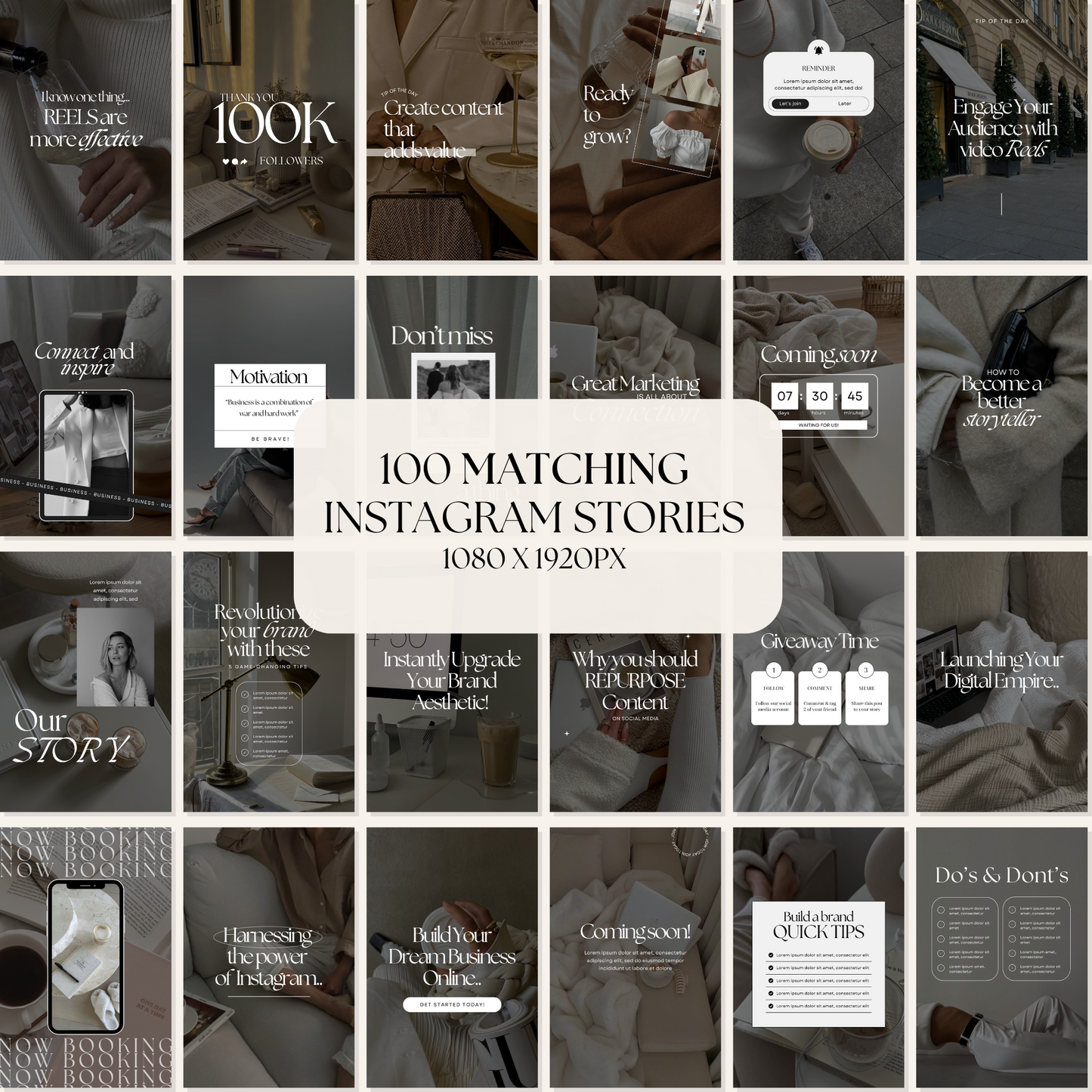 100 Social Media Marketing Templates