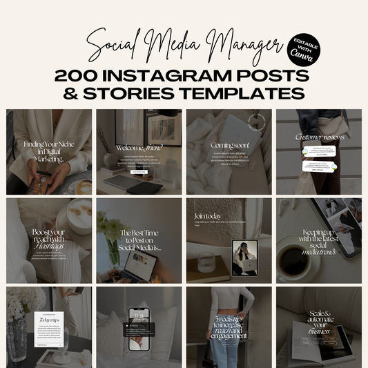 200 Social Media Marketing Templates