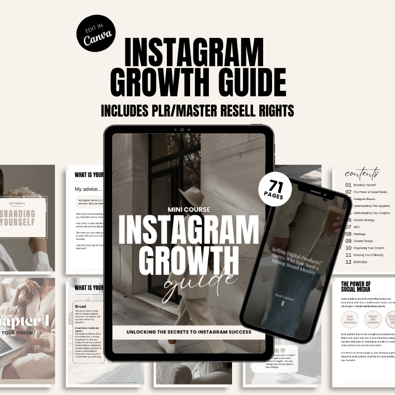 Instagram Growth eBook Guide - Mini Course